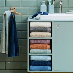 TOM TAILOR HOME Badetuch »COLOR BATH« 100% Baumwolle, 80x200 cm, uni, große Farbauswahl