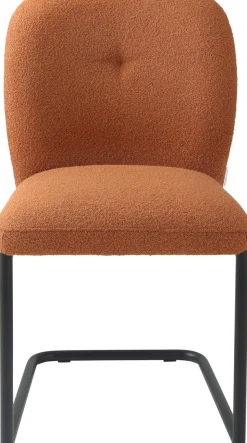 TOM TAILOR HOME Freischwinger »PEBBLE CHAIR« (Set) 2 Stk.Esszimmerstuhl, Freischwinger, 140 kg belastbar, Rundrohrgestell
