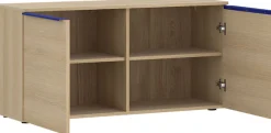 TOM TAILOR HOME Kommode Sideboard mit 2 Türen, Softclose,viel Stauraum mit Farbkick