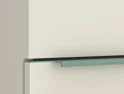 TOM TAILOR HOME Lowboard »COLOR PUZZLE 3 – 1 Klappe 1 Schublade mit farbigem Griff und Füßen« Kommode, Breite 110 cm,mit Klappe und Schublade, viel Stauraum