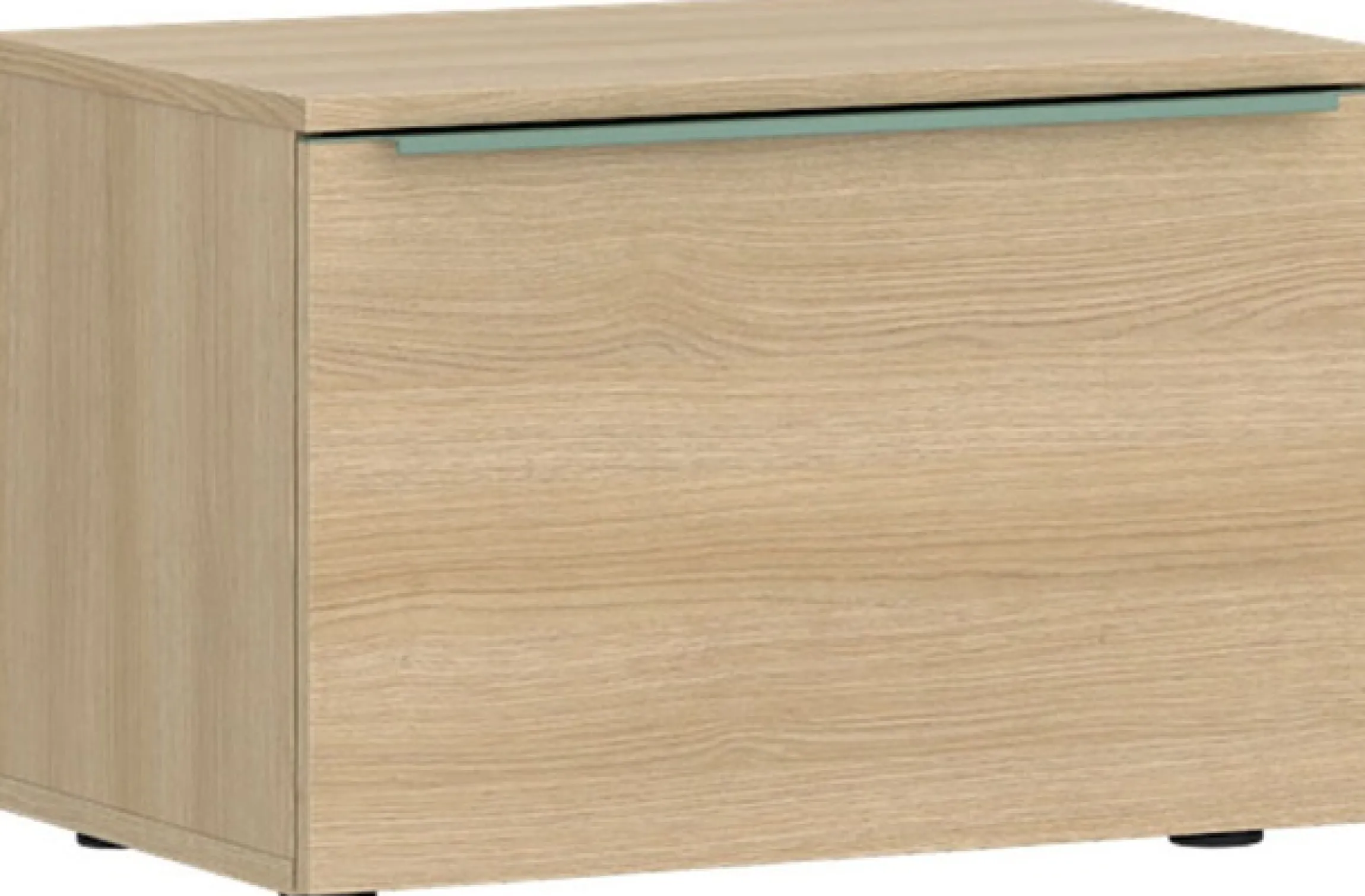 TOM TAILOR HOME Nachtkommode »COLOR PUZZLE 1 Schublade mit farbigem Griff« Nachtkommode mit einer großen Schublade