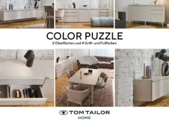 TOM TAILOR HOME Sideboard Lowboard, Breite 165 cm,3 Türen,1 Schublade, viel Stauraum
