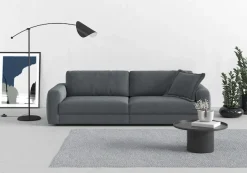 TRENDMANUFAKTUR Big-Sofa »Bourbon Mega, bequem, viel Platz, Breite 264cm,« extra tiefe Sitzfläche, wahlweise mit Sitztiefenverstellung bestellbar