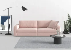 TRENDMANUFAKTUR Big-Sofa »Bourbon, Designsofa, Mega Sofa mit tollem Sitzkomfort, Breite 264cm« mit extra hohem Sitzkomfort, in trendigem Cord Bezug erhältlich