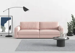 TRENDMANUFAKTUR Big-Sofa »Bourbon, Designsofa, Mega Sofa mit tollem Sitzkomfort, Breite 264cm« mit extra hohem Sitzkomfort, in trendigem Cord Bezug erhältlich