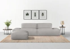 TRENDMANUFAKTUR Big-Sofa »Braga, toller Sitzkomfort, Designsofa« in moderner Optik, mit hochwertigem Kaltschaum