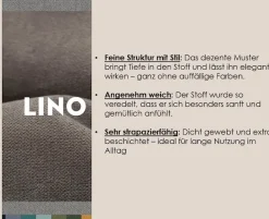 TRENDMANUFAKTUR Ecksofa »Amazing II, wahlw. mit Schlaffunktion & Bettkasten, Fuß schwarz« Recamiere beidseitig montierbar, L-Form,in Cord o. Struktur, B: 232 cm
