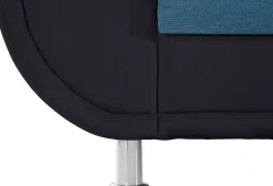TRENDMANUFAKTUR Ecksofa »Rondo 3, zeitlos & bequem, Materialmix, L-Form, Breite 265cm« wahlweise mit Federkern für mehr Komfort, wahlweise mit Bettfunktion