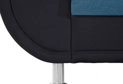 TRENDMANUFAKTUR Ecksofa »Rondo 3, zeitlos und modern, im Materialmix, L-Form« wahlweise Federkern für hohen Sitzkomfort, wahlweise Bettfunktion