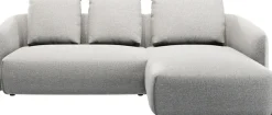 TRENDMANUFAKTUR Ecksofa »Shawn elegantes Designsofa, Breite 232cm, L-Form« bequem, organischer Form, mit hochwertigem Bezug