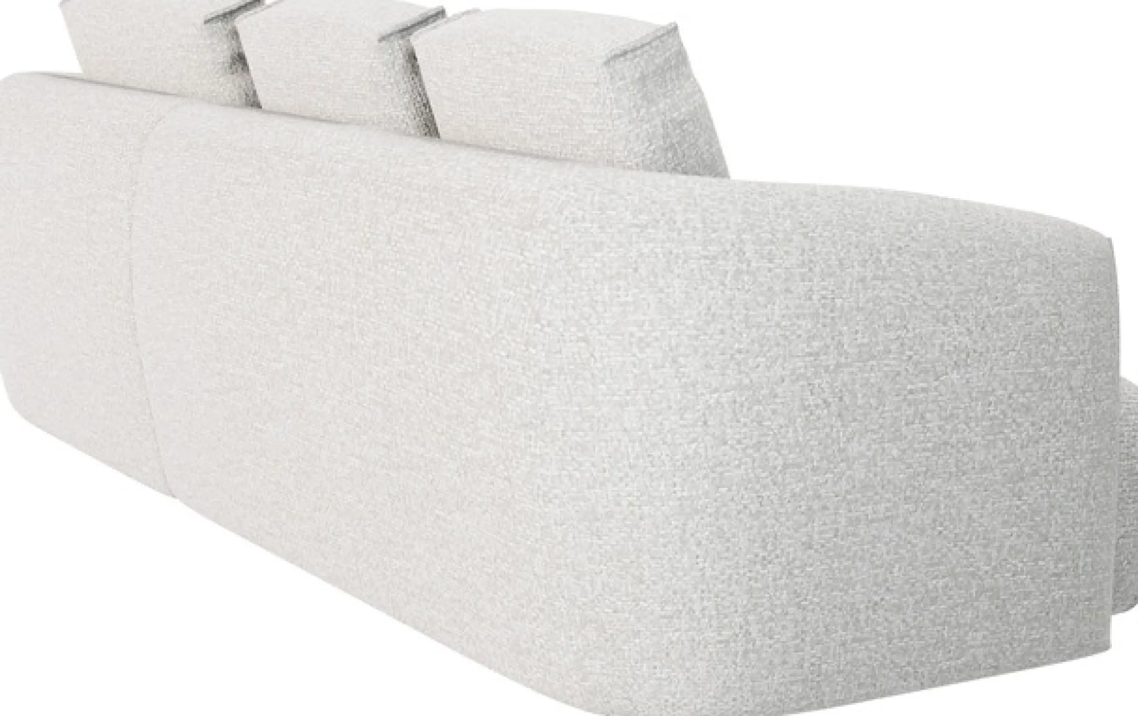 TRENDMANUFAKTUR Ecksofa »Shawn elegantes Designsofa, Breite 232cm, L-Form« bequem, organischer Form, mit hochwertigem Bezug