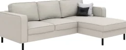 TRENDMANUFAKTUR Ecksofa »Watkins Couch wahlweise mit Schlaffunktion und Bettkasten,auch in Cord« Recamiere beidseitig montierbar, Sofa in L-Form, Breite 232 cm