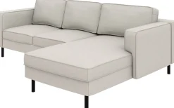 TRENDMANUFAKTUR Ecksofa »Watkins Couch wahlweise mit Schlaffunktion und Bettkasten,auch in Cord« Recamiere beidseitig montierbar, Sofa in L-Form, Breite 232 cm