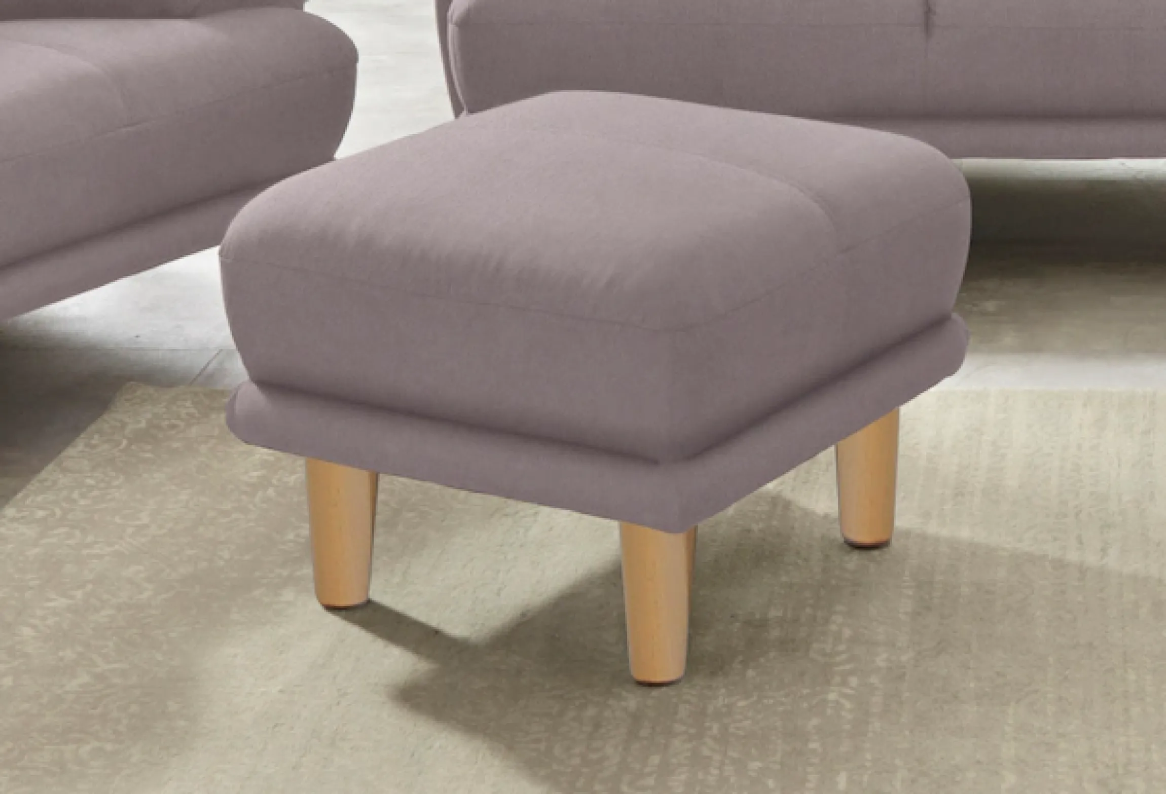 TRENDMANUFAKTUR Fußhocker »Cecilia«