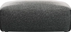 TRENDMANUFAKTUR Polsterhocker »Shawn elegant und bequem« organische Form, mit hochwertigem Bezug