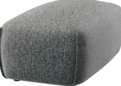 TRENDMANUFAKTUR Polsterhocker »Shawn elegant und bequem« organische Form, mit hochwertigem Bezug