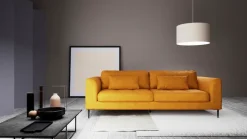 TRENDMANUFAKTUR 3-Sitzer »Luzi, gemütlich elegant, tolle Detailverarbeitung, Steppung im Sitz« wahlweise mit Schlaffunktion und Bettkasten, inklusive Nierenkissen