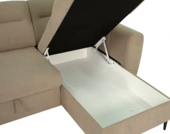 Trends by HG Ecksofa »Bella L-Form, B: 248 cm« mit Schlaffunktion & Bettkasten