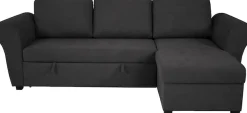 Trends by HG Ecksofa »Lasse L-Form, B: 259 cm« mit Schlaffunktion & Bettkasten