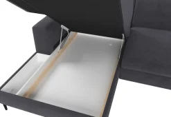 Trends by HG Ecksofa »Nizza, L-Form, B: 250cm« mit Schlaffunktion und Bettkasten
