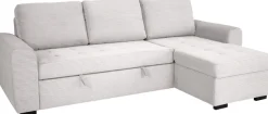 Trends by HG Ecksofa »Poll L-Form, B: 245 cm« mit Schlaffunktion & Bettkasten