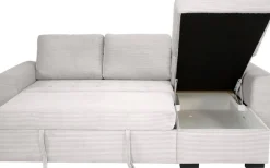 Trends by HG Ecksofa »Poll L-Form, B: 245 cm« mit Schlaffunktion & Bettkasten