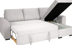 Trends by HG Ecksofa »Poll L-Form, B: 245 cm« mit Schlaffunktion & Bettkasten