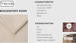 Trends by HG Ecksofa »Summer, B: 284 cm, mit Schlaffunktion und Wellenfederung«