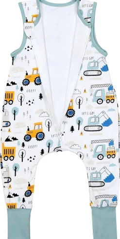 TupTam Babyschlafsack »Schlafsack mit Füßen Babyschlafsack mit Beinen Unwattiert«