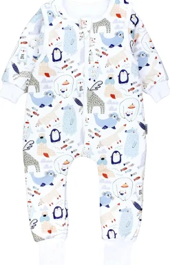 TupTam Babyschlafsack »Schlafsack mit Füßen Baby Schlafsack mit Beinen und Ärmel ganzjährig«