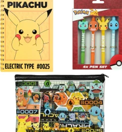 UNDERCOVER Notizbuch »Pokémon« DIN A5 inkl. 4 Kugelschreiber sowie Schreib- und Bastelutensilien