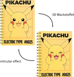 UNDERCOVER Notizbuch »Pokémon« DIN A5 inkl. 4 Kugelschreiber sowie Schreib- und Bastelutensilien