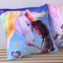 Unicorn Academy Dekokissen »Unicorn Academy« hochfarbig bedruckt