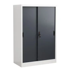 VCM Aktenschrank »Büroschrank Stahlschrank abschließbar Malivo 3fach« 1 Stk. tlg.