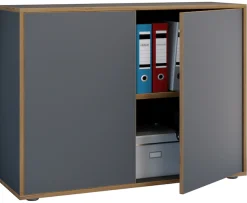 VCM Aktenschrank »Büroschrank Aktenschrank Sideboard Salia 2fach« 1 Stk. tlg.