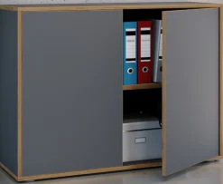 VCM Aktenschrank »Büroschrank Aktenschrank Sideboard Salia 2fach« 1 Stk. tlg.