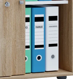 VCM Aktenschrank »Büroschrank Aktenschrank Schiebetüren Lona 2fach« 1 Stk. tlg.