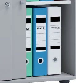 VCM Aktenschrank »Büroschrank Aktenschrank Schiebetüren Lona 2fach« 1 Stk. tlg.