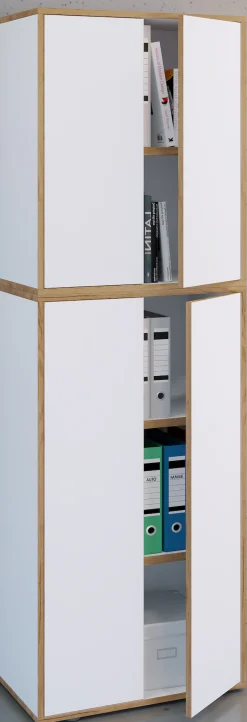 VCM Aktenschrank »Büroschrank Aktenschrank Sideboard Salia 5fach« 1 Stk. tlg.
