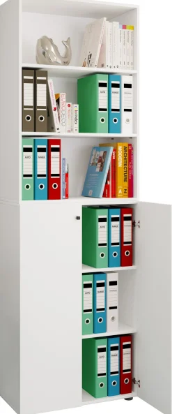 VCM Aktenschrank »Büroschrank Regal Ordner Aktenschrank Lona 6fach« 1 Stk. tlg.
