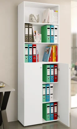 VCM Aktenschrank »Büroschrank Regal Ordner Aktenschrank Lona 6fach« 1 Stk. tlg.