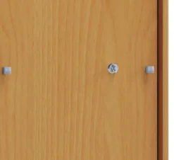 VCM Aktenschrank »Büroschrank Aktenschrank Schiebetüren Lona 3fach« 1 Stk. tlg.
