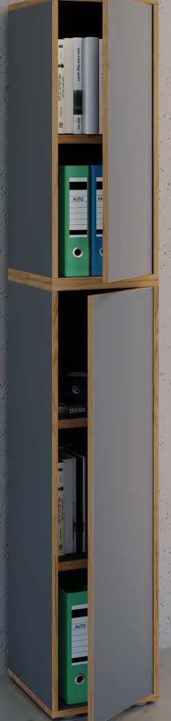 VCM Aktenschrank »Büroschrank Aktenschrank Sideboard Salia 5fach« 1 Stk. tlg.