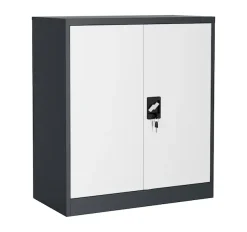 VCM Aktenschrank »Büroschrank Stahlschrank abschließbar Malivo 2fach« 1 Stk. tlg.