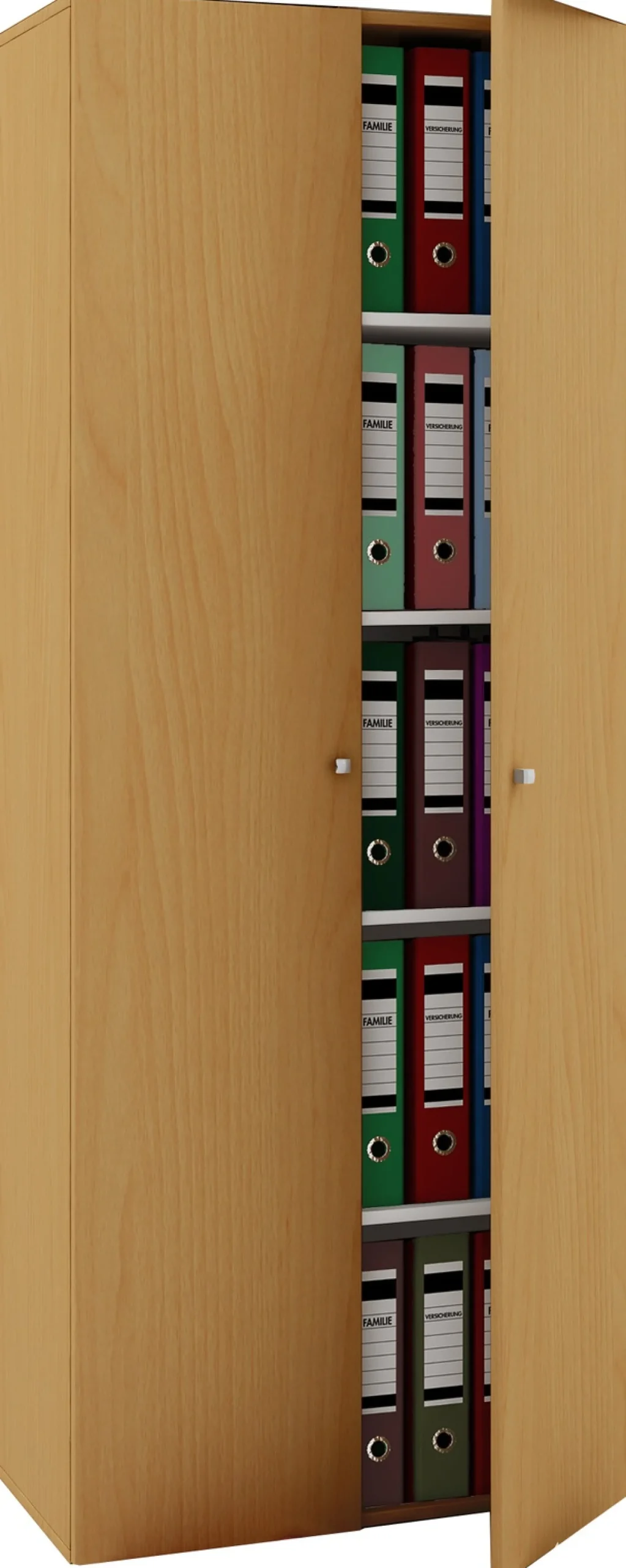 VCM Aktenschrank »Büroschrank Bücher Ordner Aktenschrank Vandol« 1 Stk. tlg.