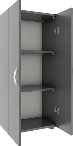 VCM Aktenschrank »Büroschrank Bücher Ordner Aktenschrank Ulas 3fach« 1 Stk. tlg.