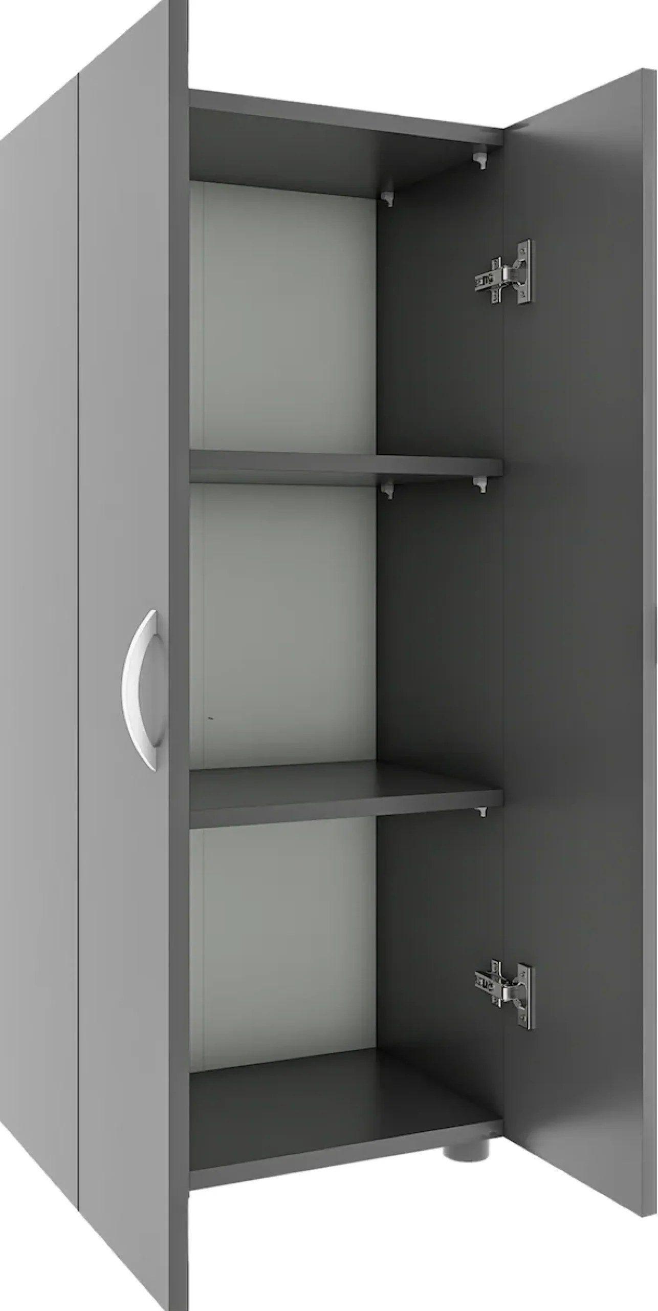 VCM Aktenschrank »Büroschrank Bücher Ordner Aktenschrank Ulas 3fach« 1 Stk. tlg.