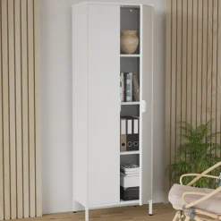 VCM Aktenschrank »Stahl Schrank Büroschrank Dielenschrank Flokas XL« 1 Stk. tlg.