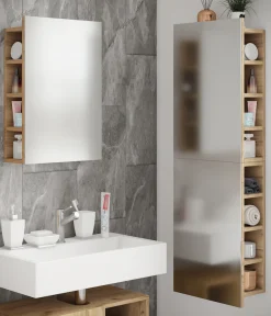 VCM Badspiegel »Badmöbel Spiegelschrank Spiegel Flandu XL«