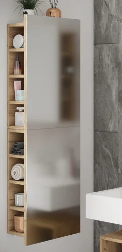 VCM Badspiegel »Badmöbel Spiegelschrank Spiegel Flandu XL«